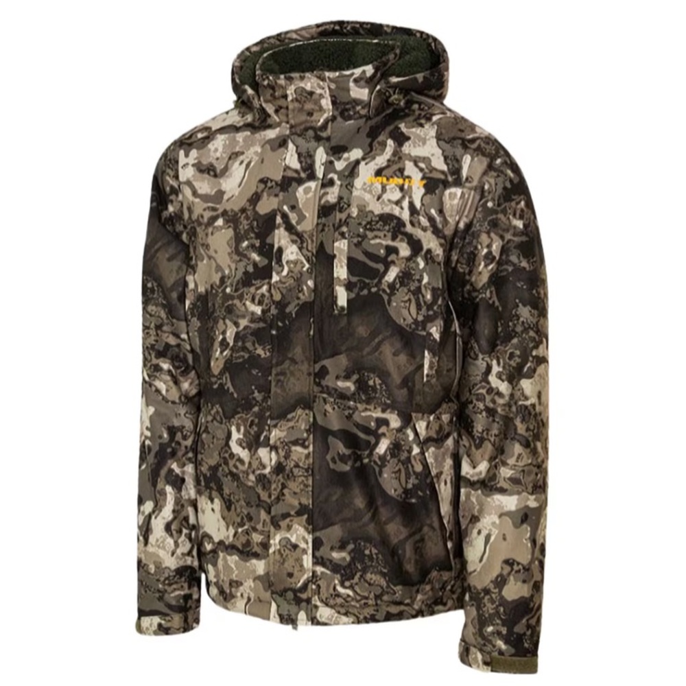 Muddy Outdoors Men's TRX Sherpa Jacket Camo Camouflage Veil Canyon Gray Coat Men